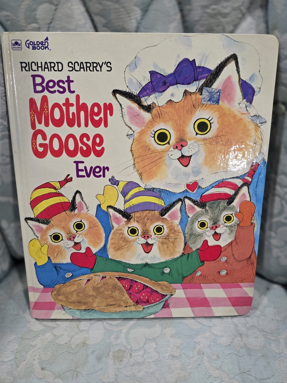 Vintage Golden Book Richard Scary's Best Mother Goose Ever 1970